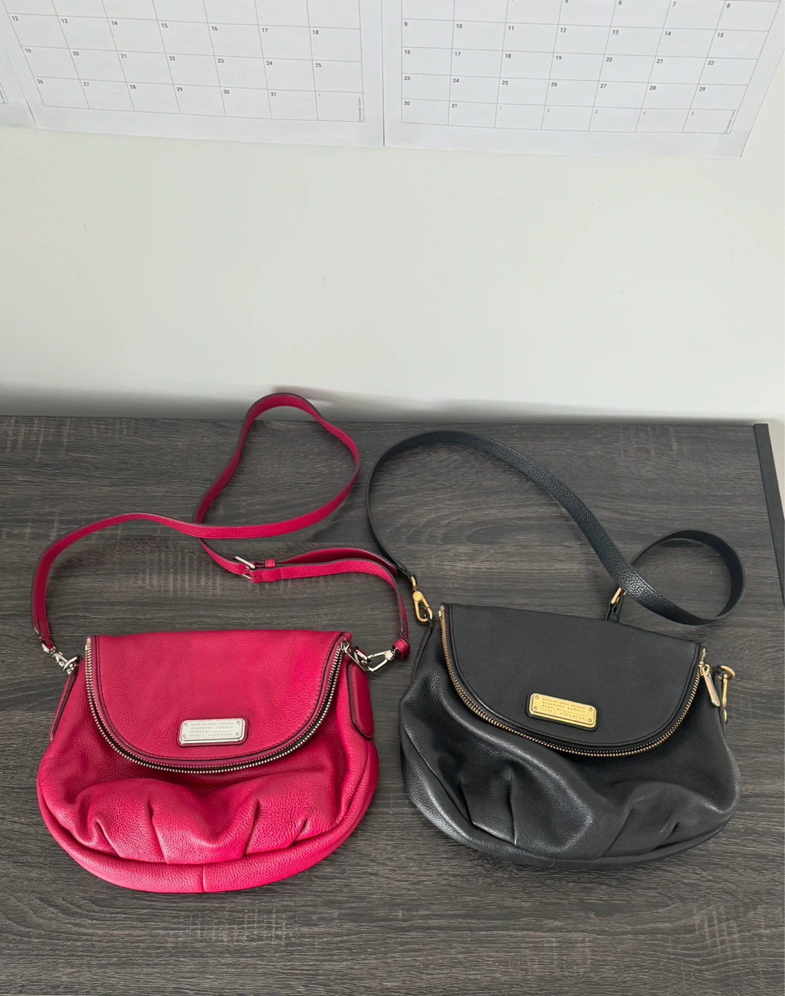 Marc Jacobs Shoulder Bags - Black & Pink
