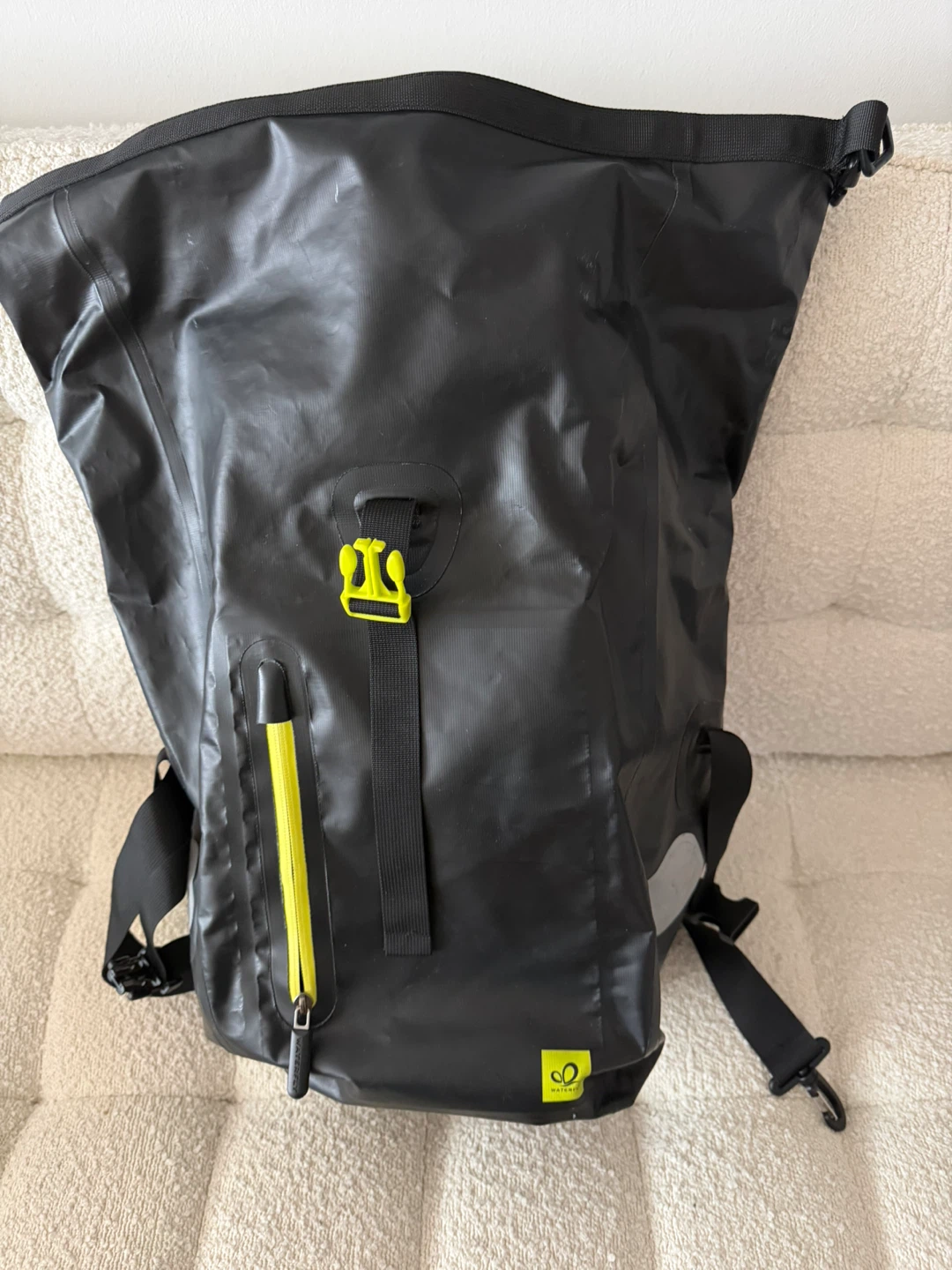 Bike Black Waterproof Roll-Top Backpack - photo 4