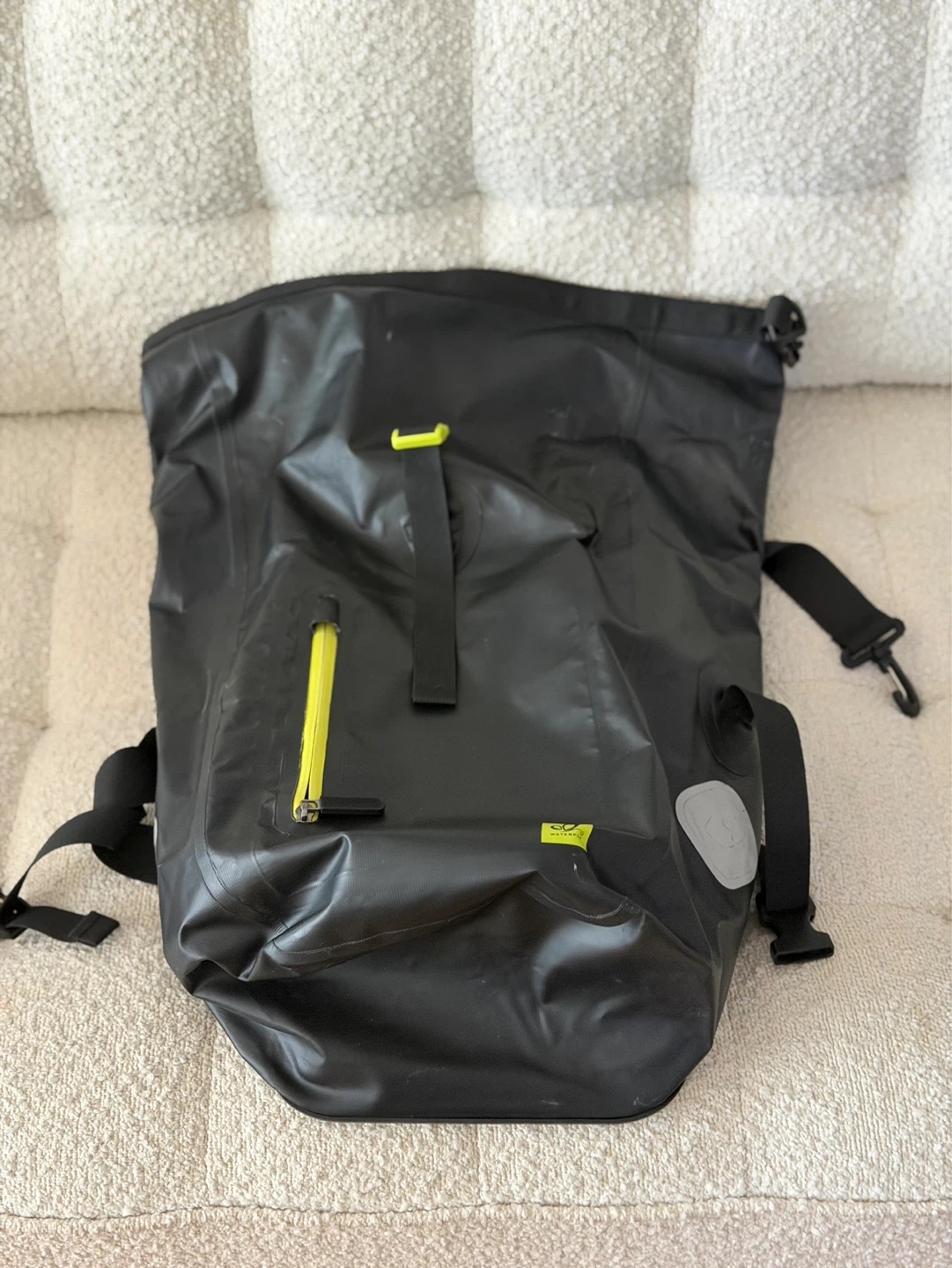 Bike Black Waterproof Roll-Top Backpack - photo 3
