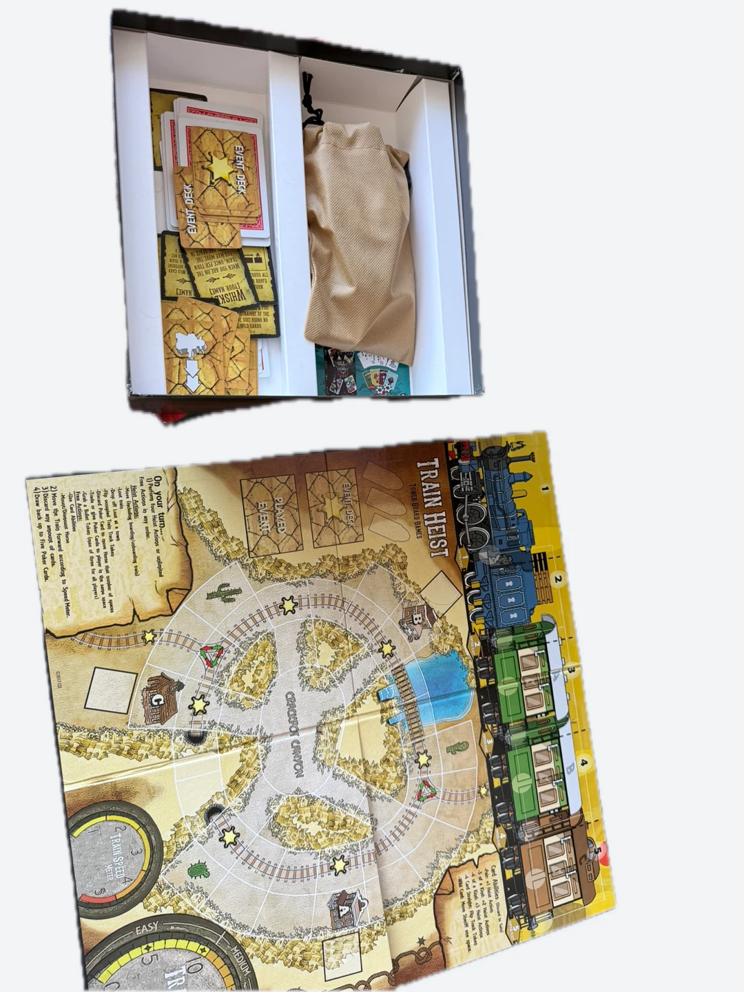 Red Rising & Train Heist Board Games - photo 3