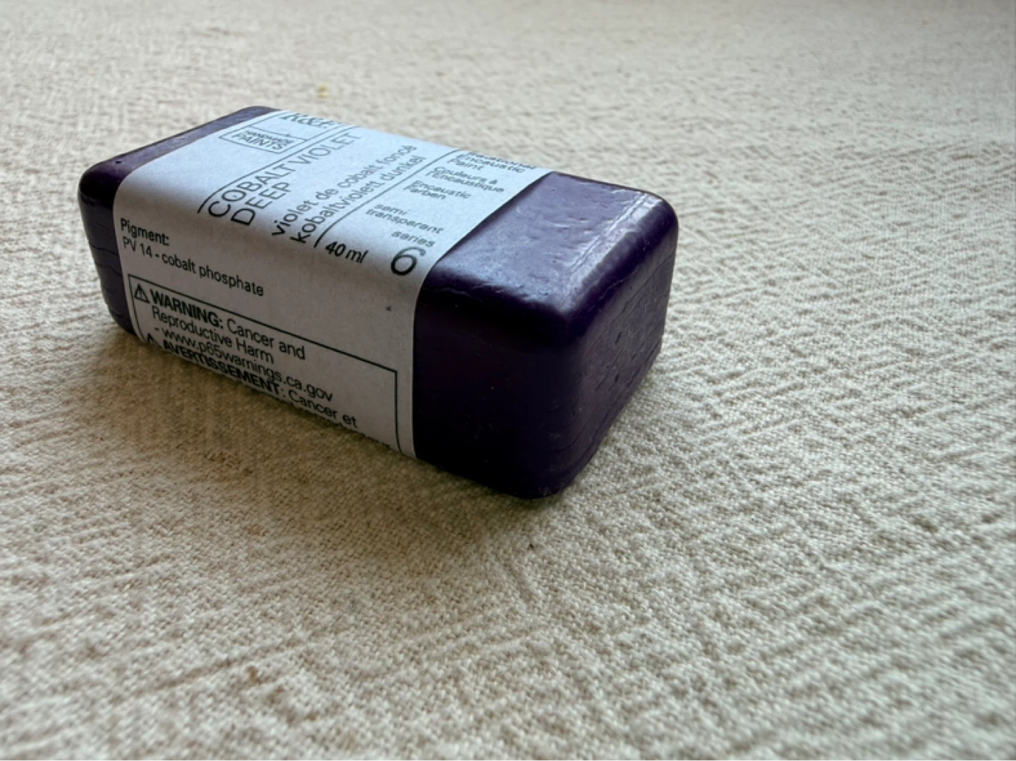 R&F Professional Encaustic Wax Paint - Cobalt Violet Deep - photo 4