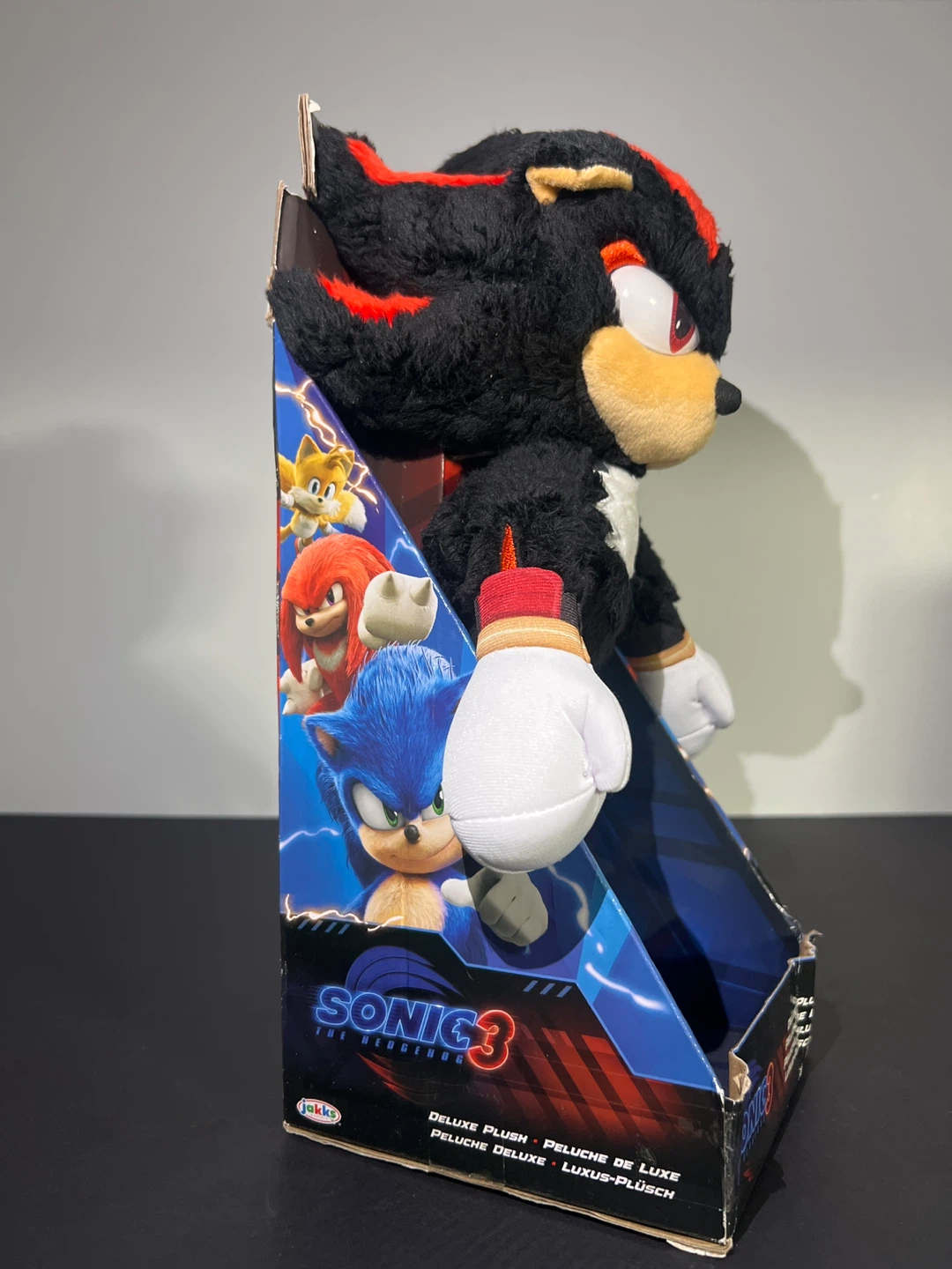 Jakks Sonic The Hedgehog 3 Shadow Deluxe Plush - photo 2