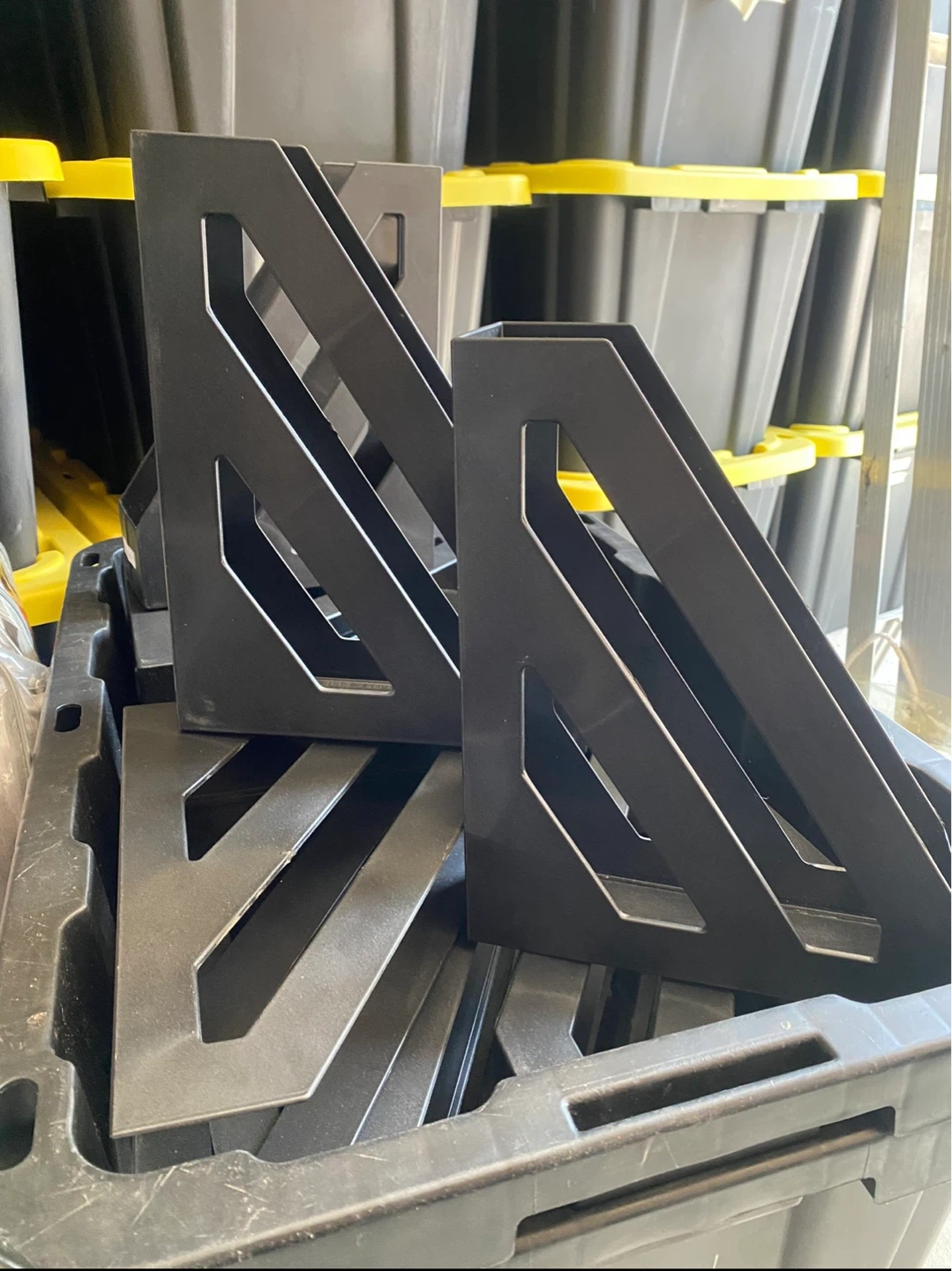 Black Metal Bookends