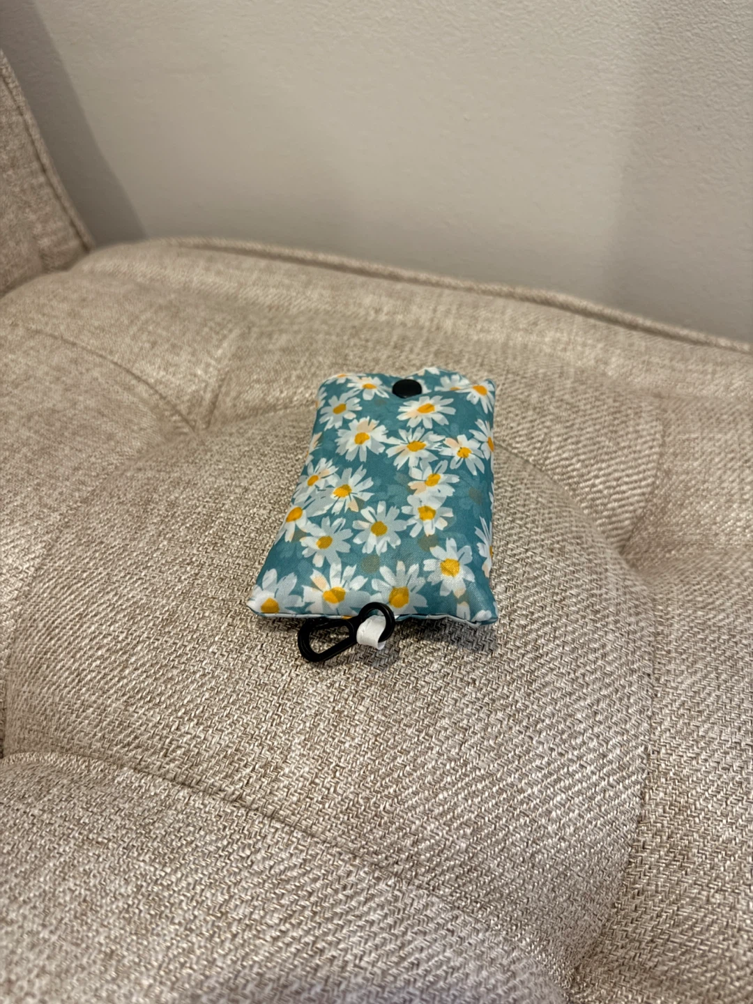 Daisy Print Reusable Shopping Bag - photo 2