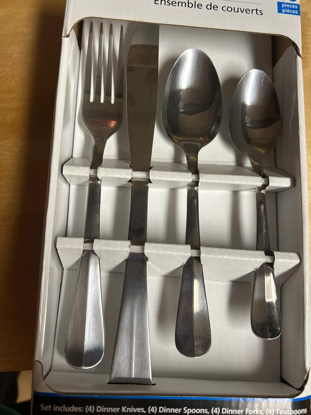MAINstays 16-Piece Flatware Set