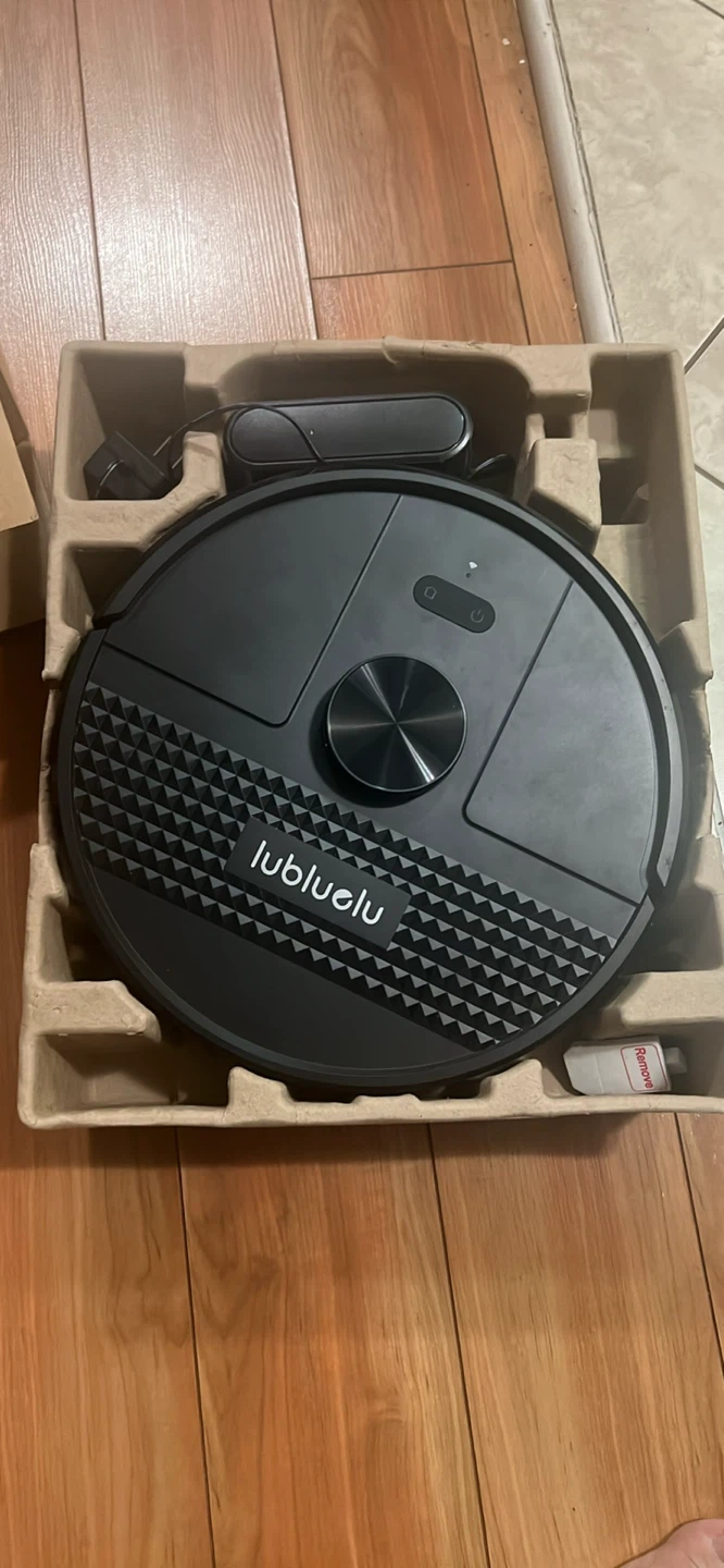 LUBLELU Robot Vacuum Black