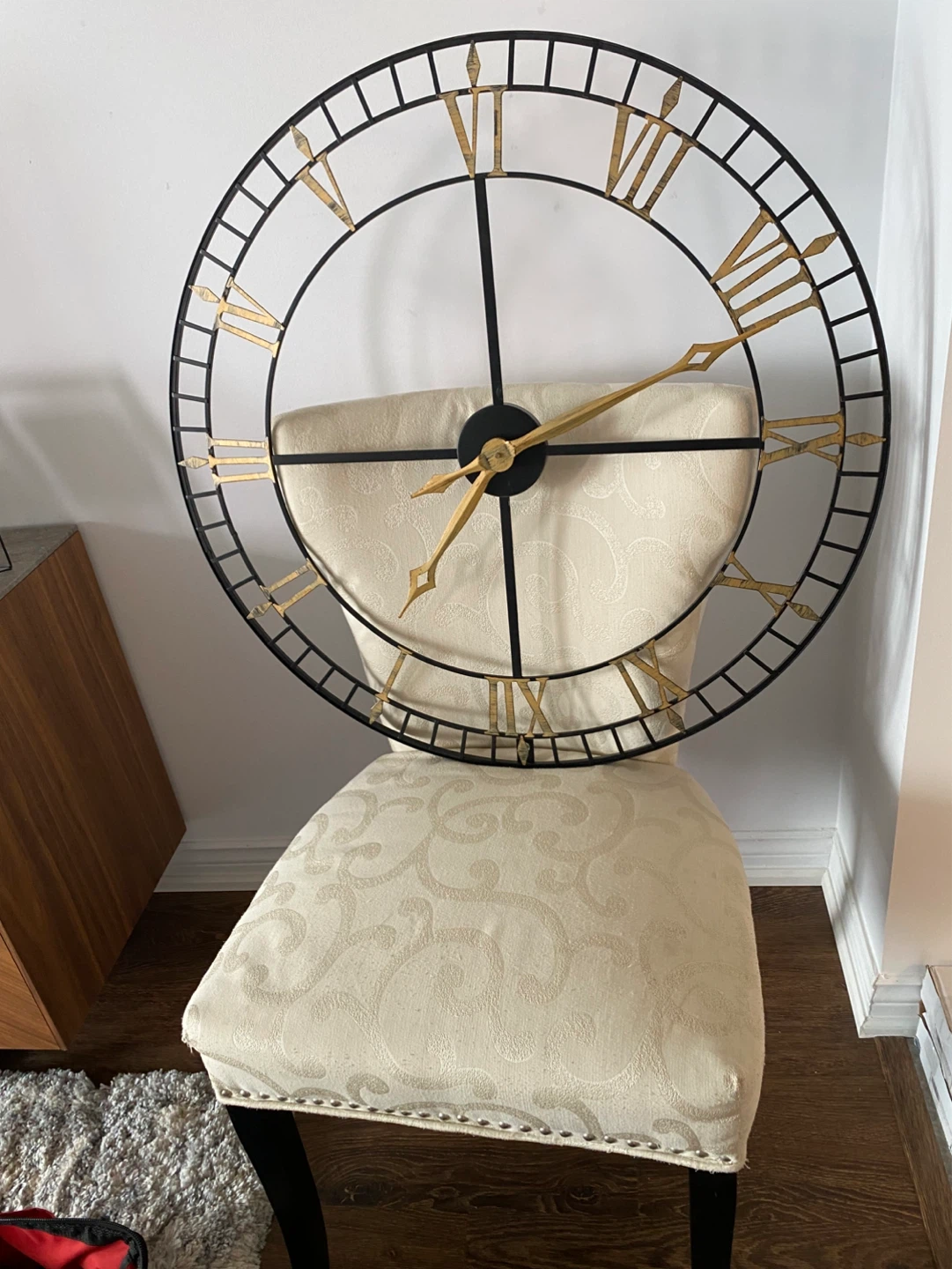 Large Roman Numeral Wall Clock
