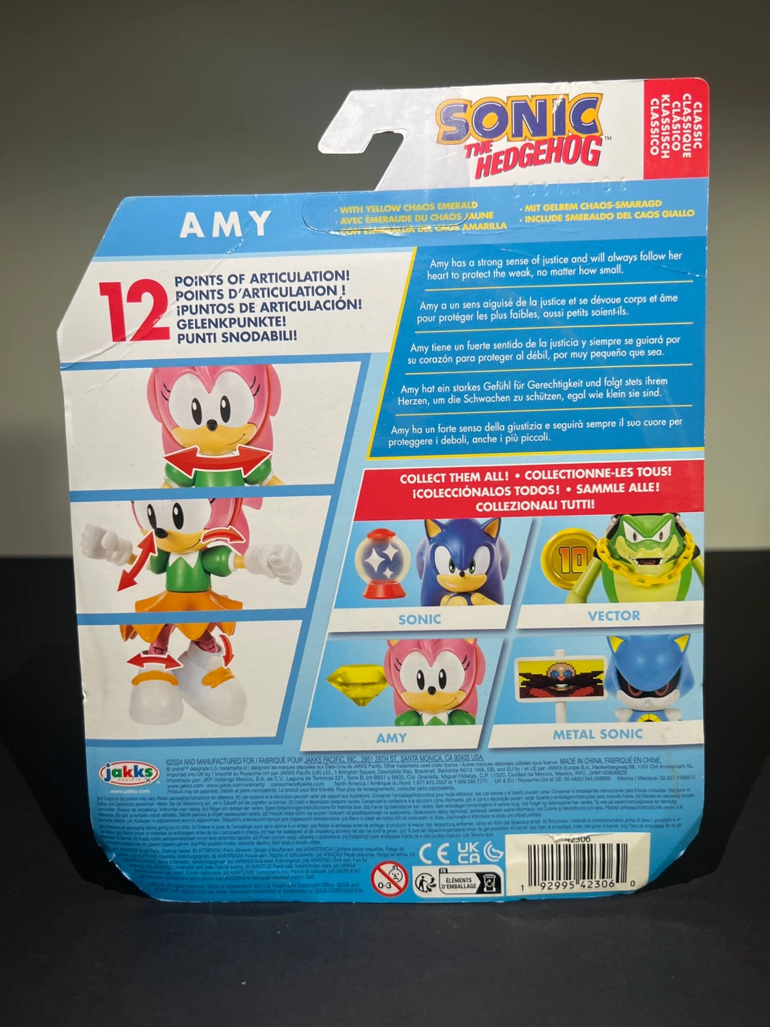 Sonic the Hedgehog Amy Classic Action Figure - photo 4
