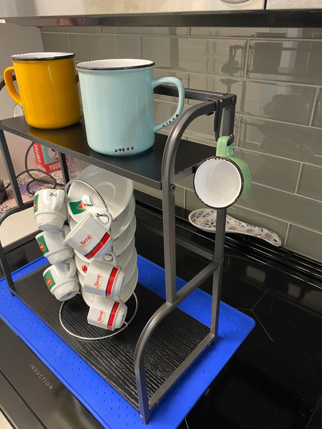 Two-Tiered Countertop Shelf and Mug Holder - photo 4