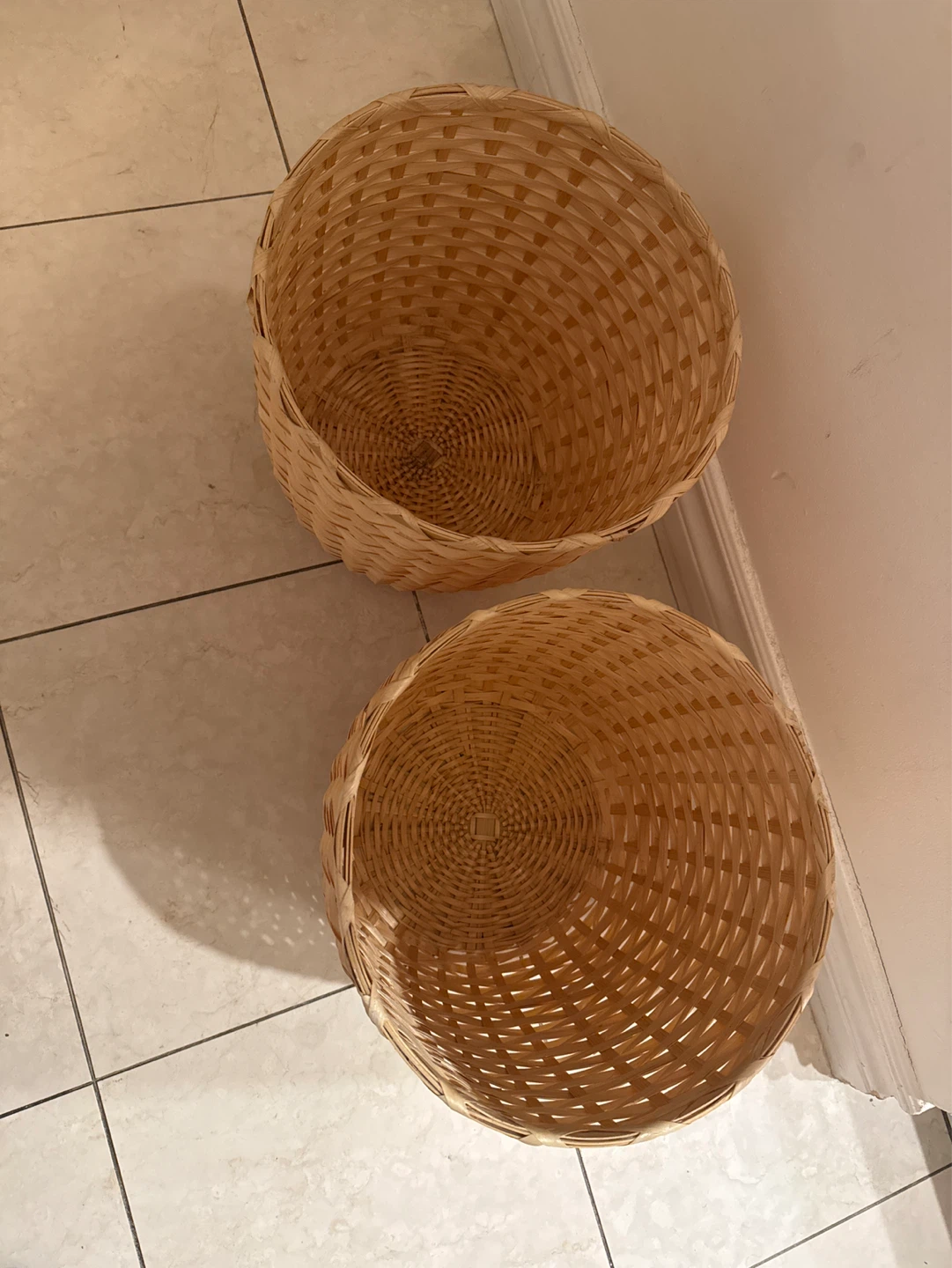 Ikea Set of 2 Woven Baskets - photo 2