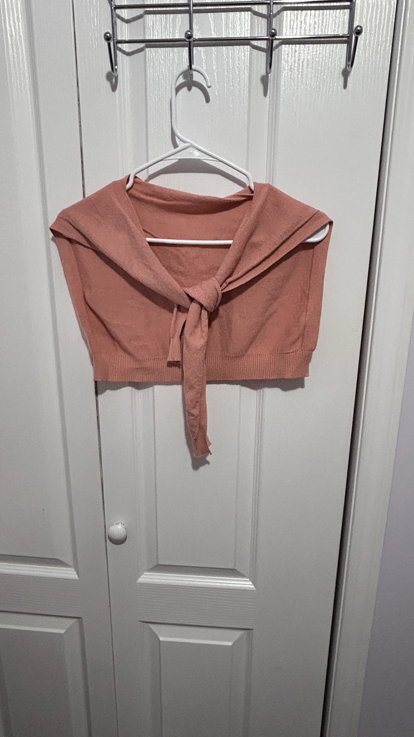Knit Sailor Collar Neck Warmer - photo 2