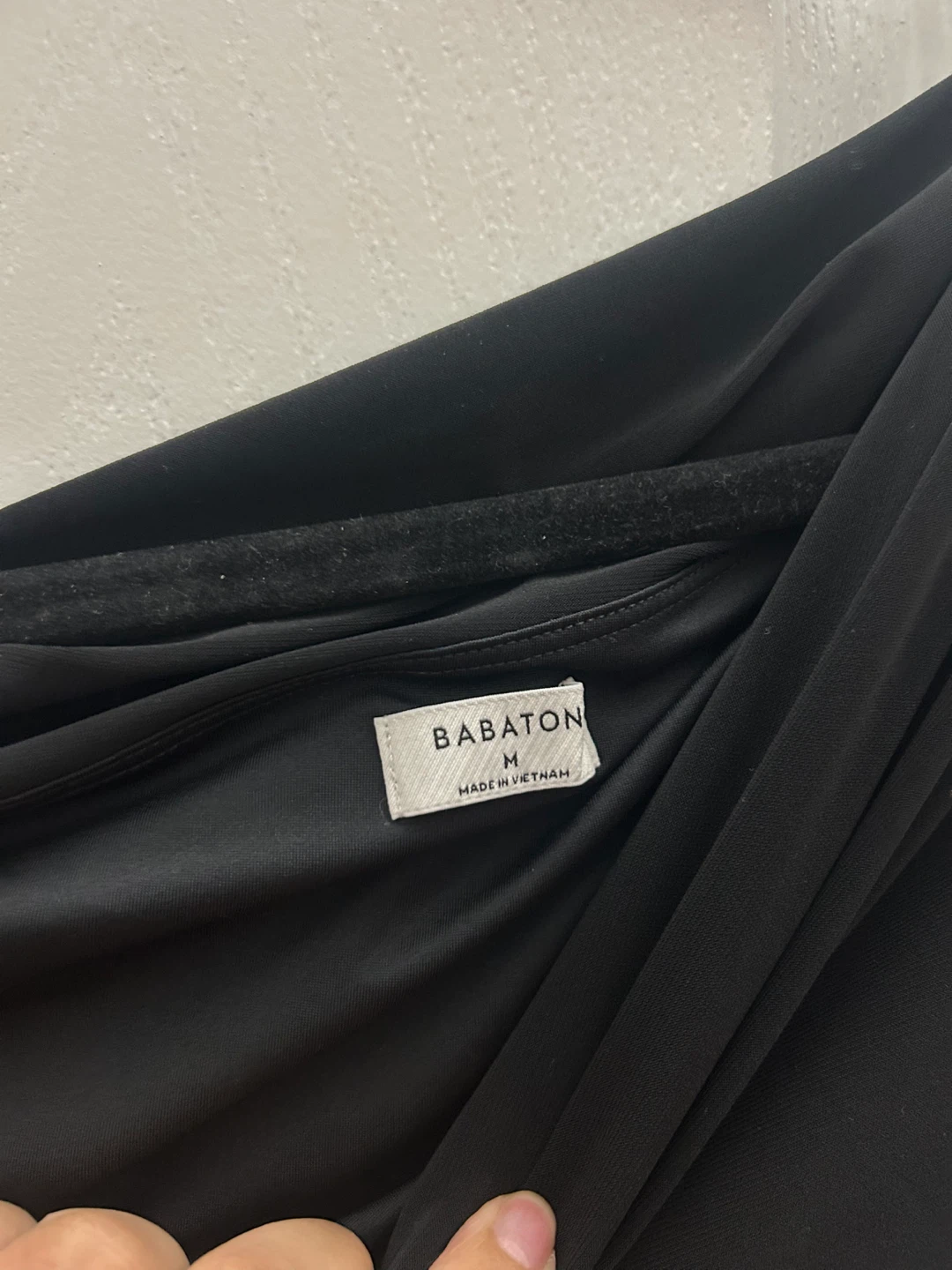 Babaton Black One Shoulder Top Size M - photo 2