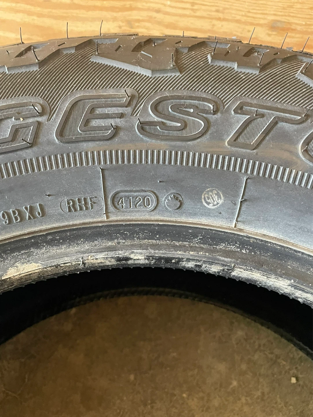 Set of 5 Bridgestone All-Season Tires