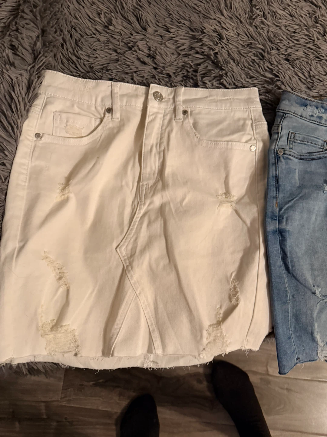 Guess Distressed Denim Skirts - photo 5