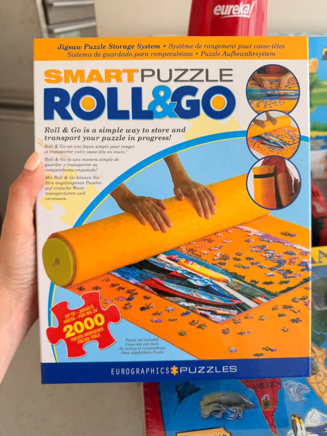 SmartPuzzle Roll & Go Jigsaw Puzzle Storage System