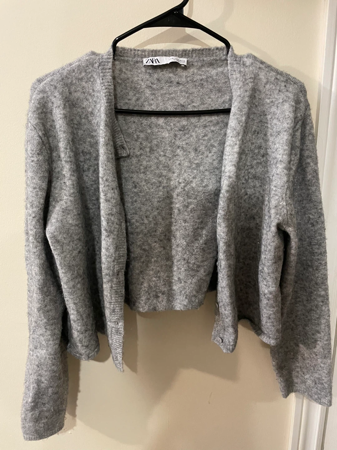 ZARA Grey Knit Cardigan/ blazer - photo 4