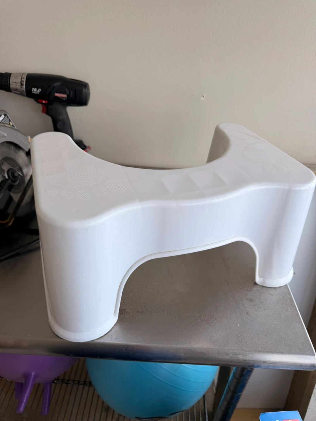Glacier Bay Toilet Step Stool
