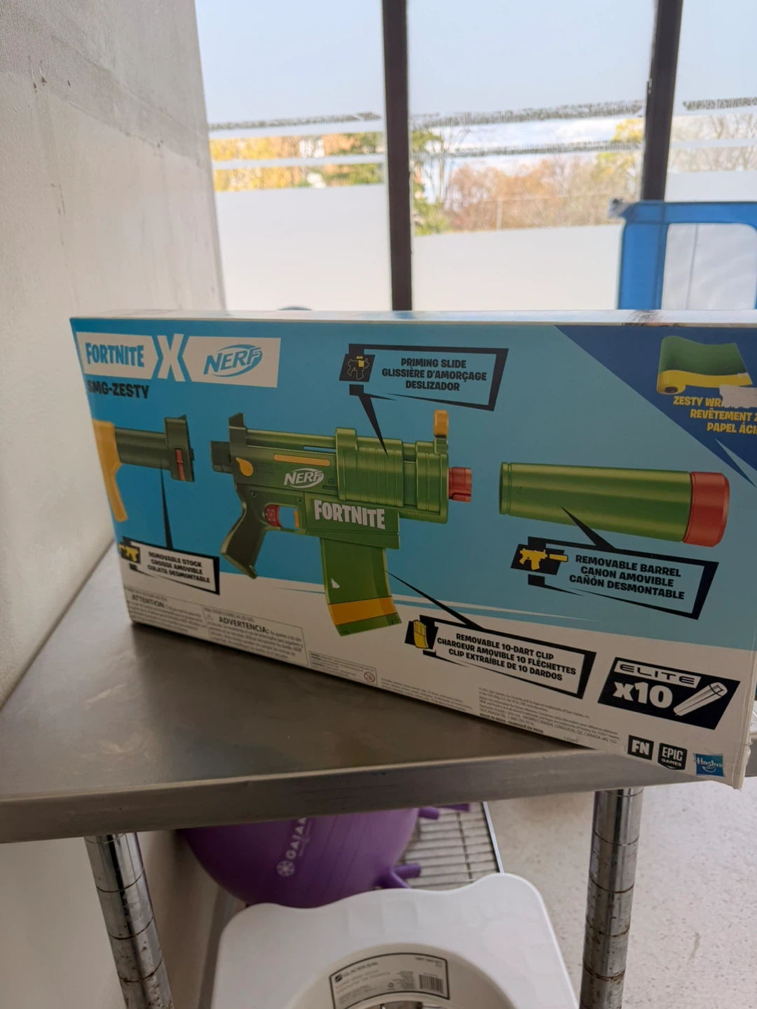 Nerf Fortnite SMG-Zesty Elite Dart Blaster - photo 3