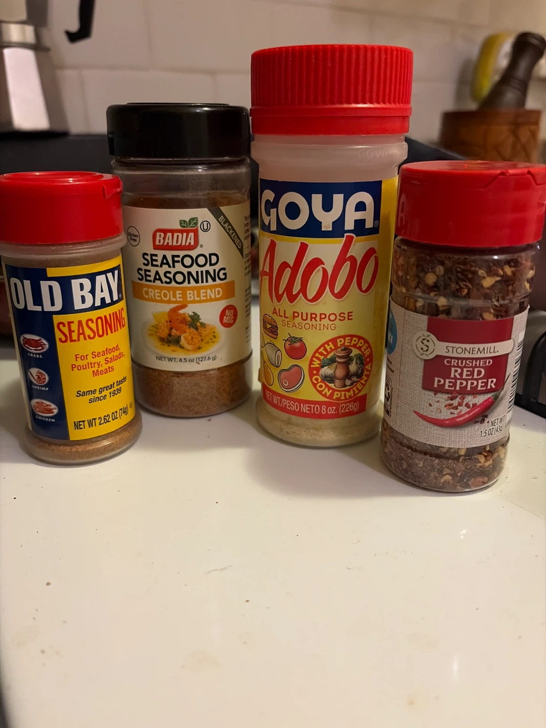 Old Bay, Badia, Goya, Stonemill Seasonings Bundle