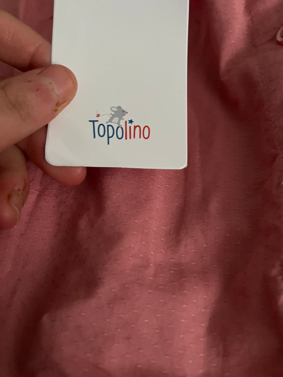 Topolino Pink Smocked Dress - Size 116 - photo 3
