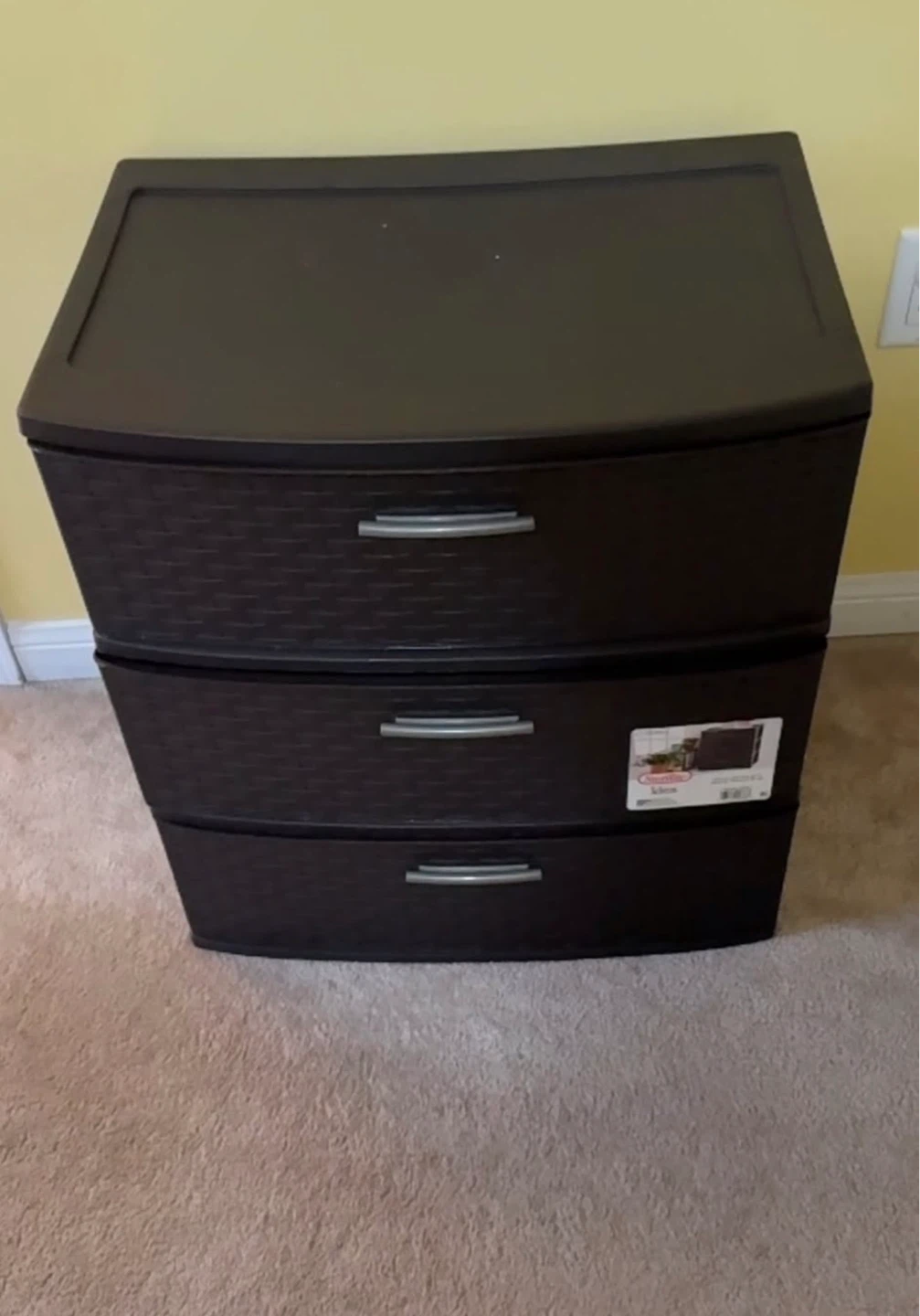 Sterilite 3 Drawer Rolling Cart - photo 4