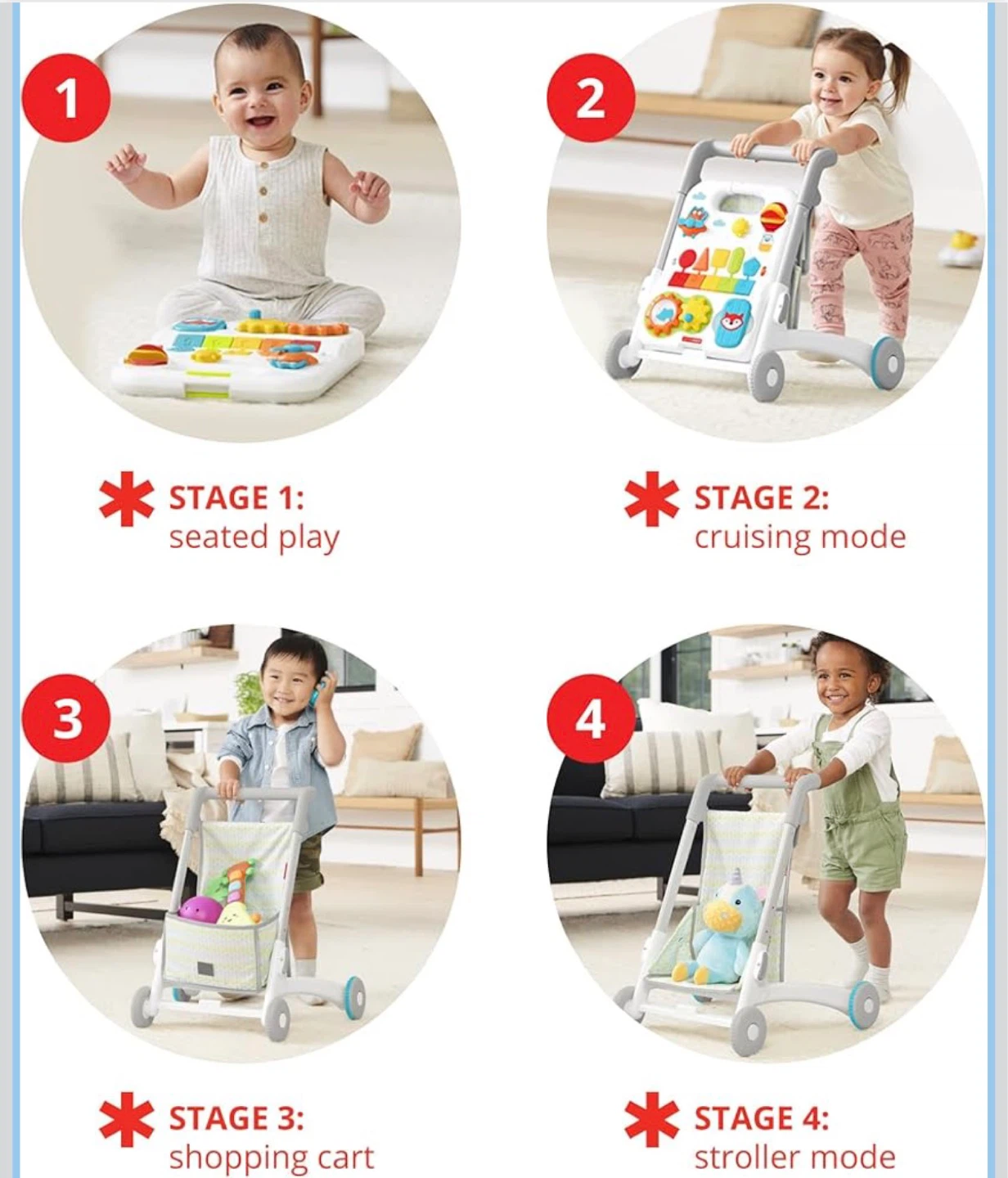 Skip Hop 4-in-1 Explore & More Activity Walker - photo 4