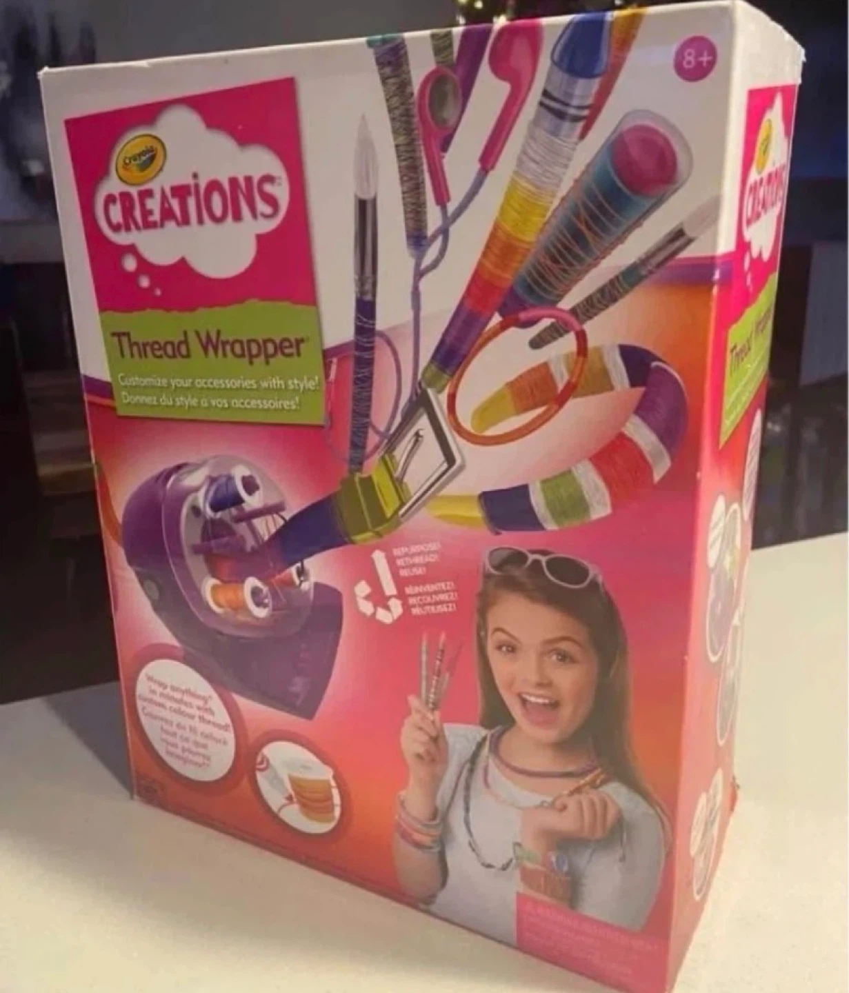 *FREE, pls read!* Crayola Creations Thread Wrapper Craft Kit - photo 2