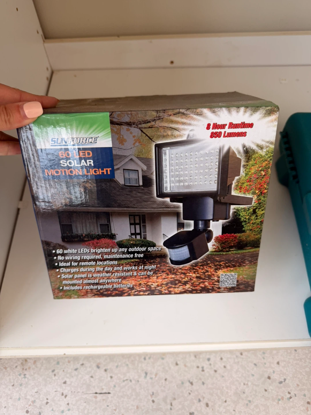 New SUNFORCE 60 LED Solar Motion Light