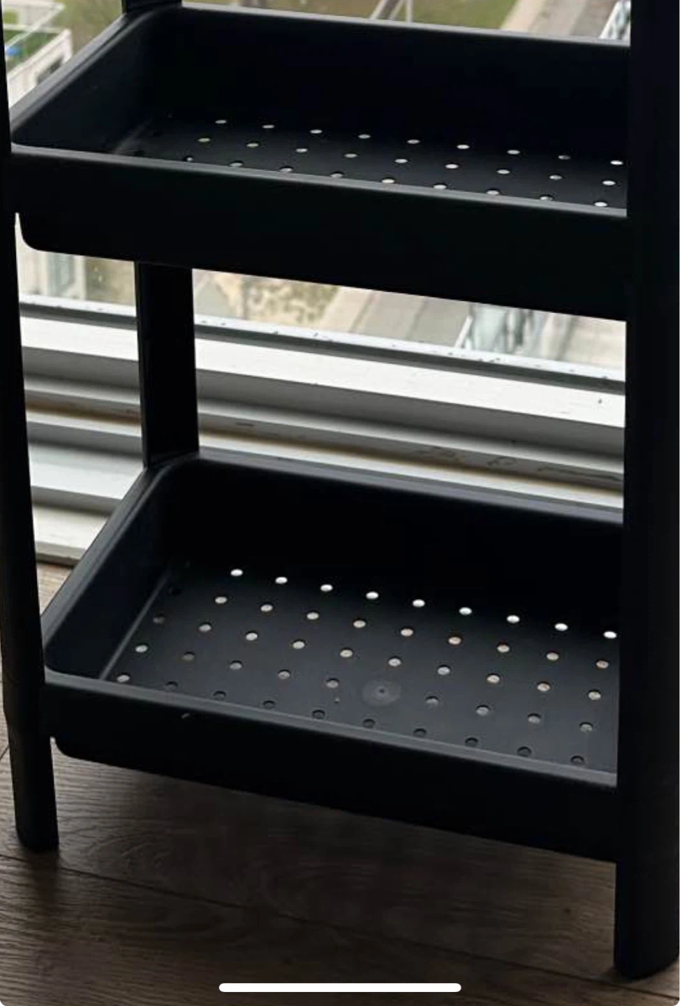 2 Ikea Shelf - black and white - photo 2