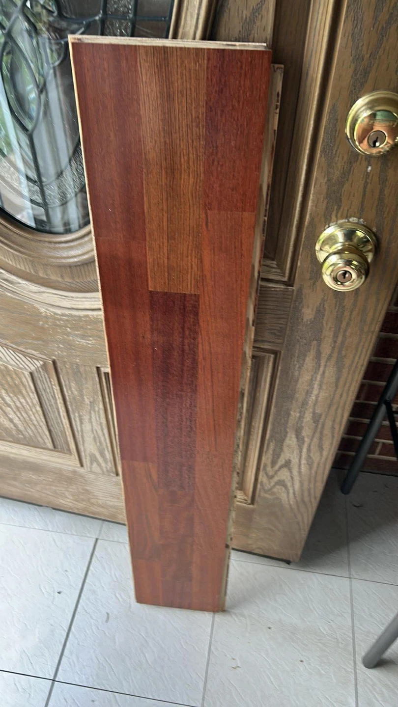 TrafficMaster Brazilian Cherry Glueless Hardwood Flooring - photo 3