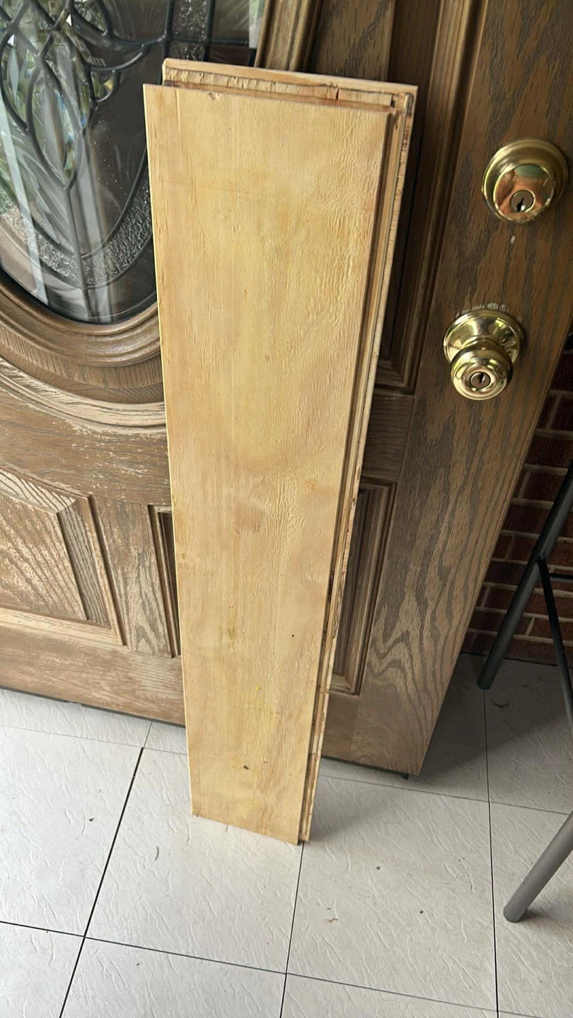 TrafficMaster Brazilian Cherry Glueless Hardwood Flooring - photo 2