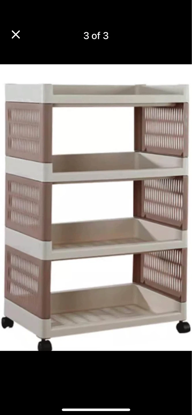 3-Tier Rolling Storage Cart - photo 3