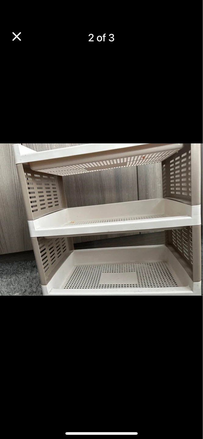 3-Tier Rolling Storage Cart - photo 2