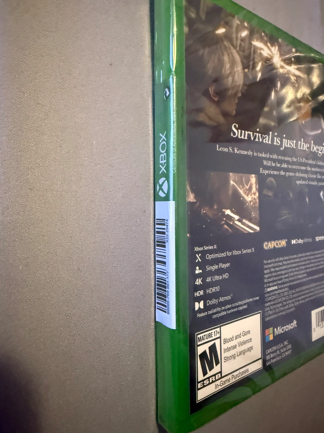 Resident Evil 4 Video Game for Xbox Series X - photo 3