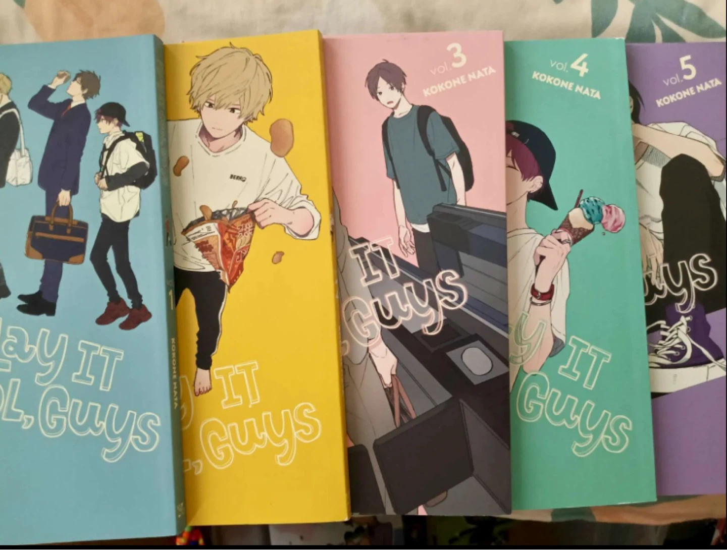 Play It Cool, Guys Manga Volumes 1-5