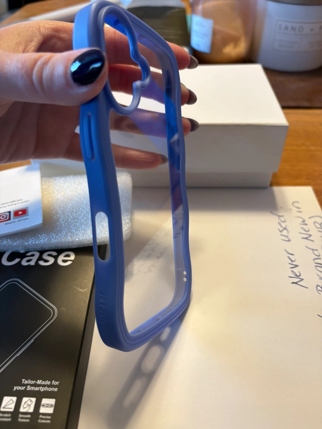 BNIB JEtech Case for iPhone 16 - Blue - photo 4