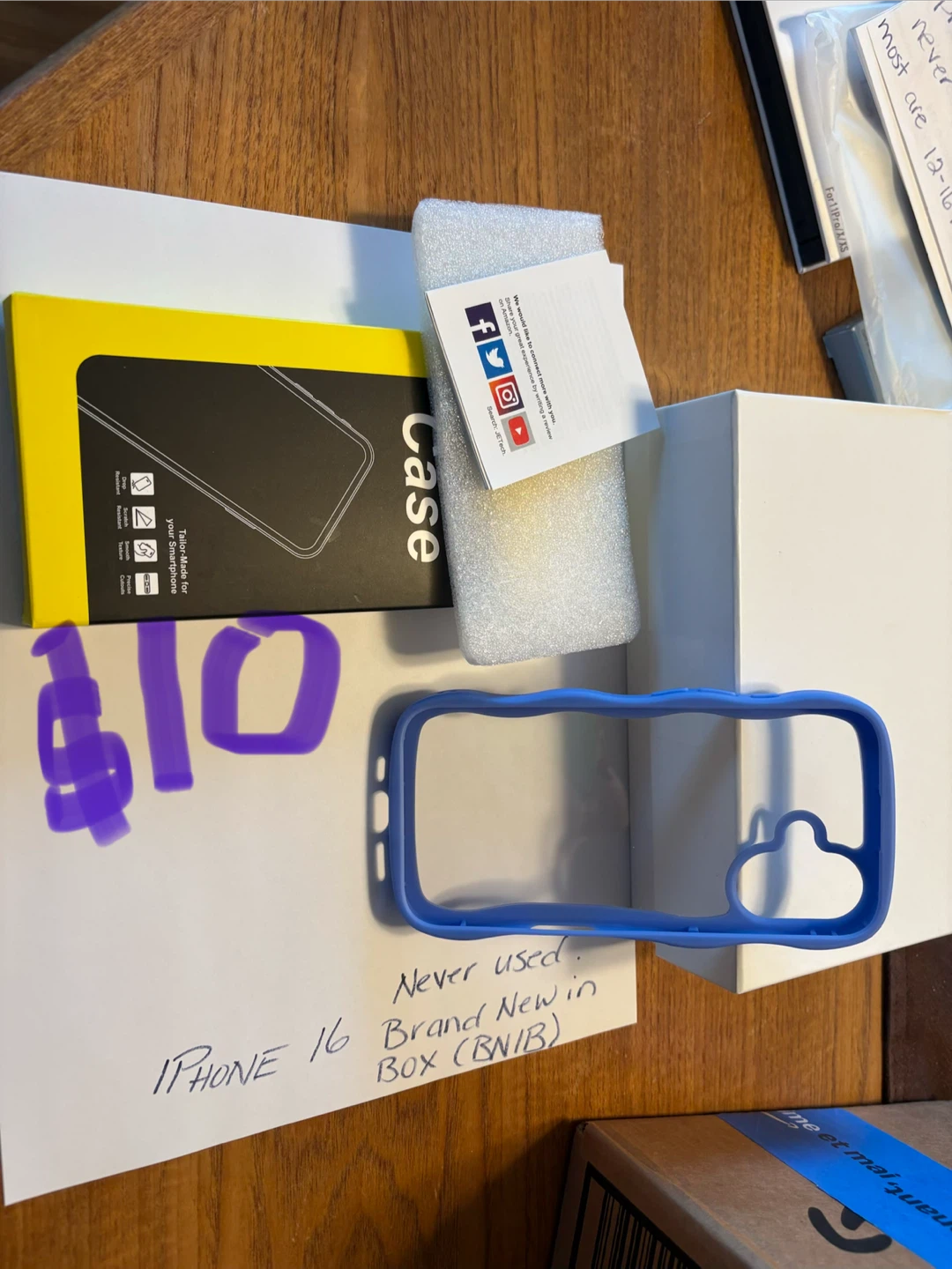 BNIB JEtech Case for iPhone 16 - Blue - photo 2
