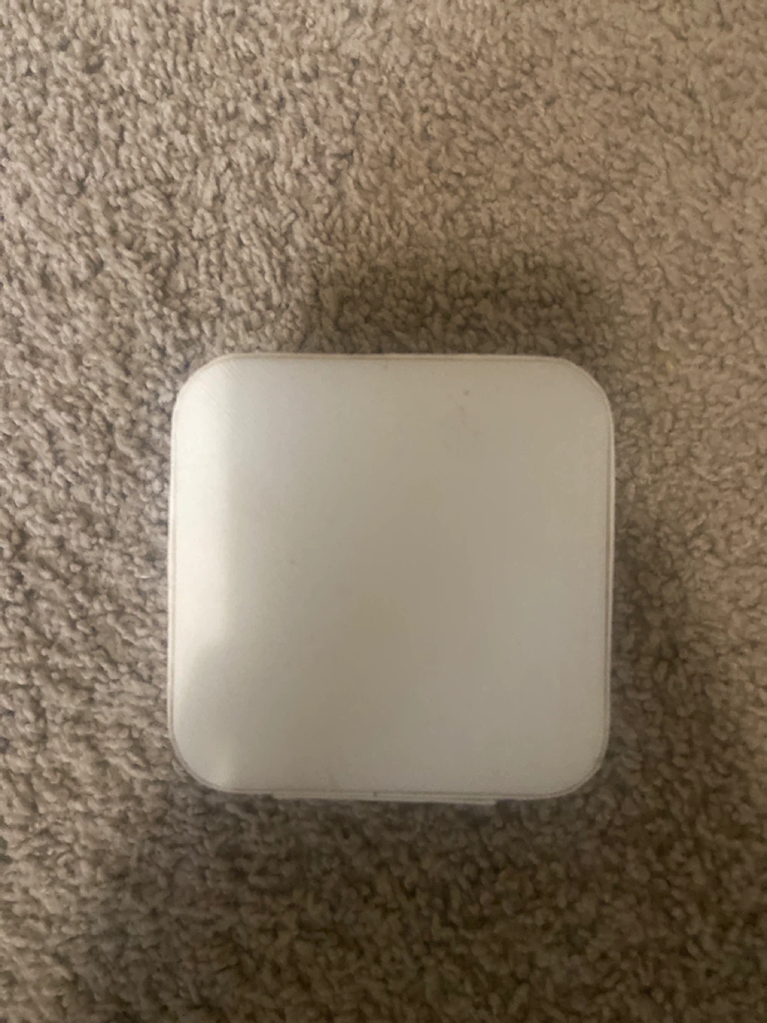 White Square Trinket Dish