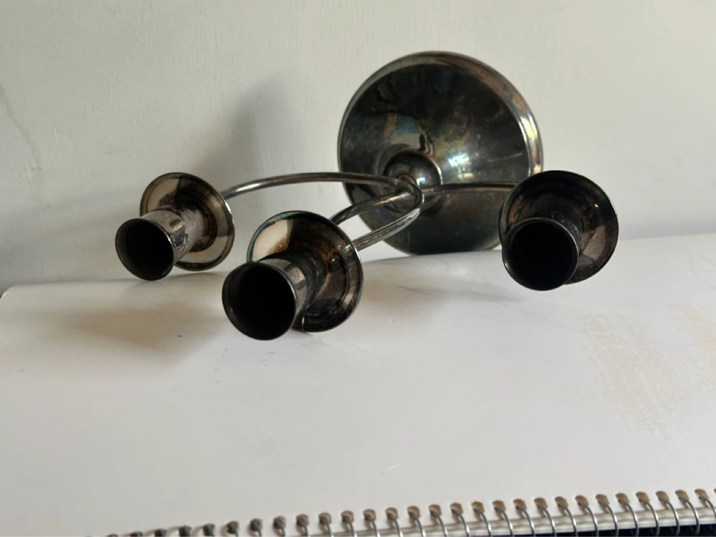 Vintage Silver Plate Candelabra made in England - photo 5