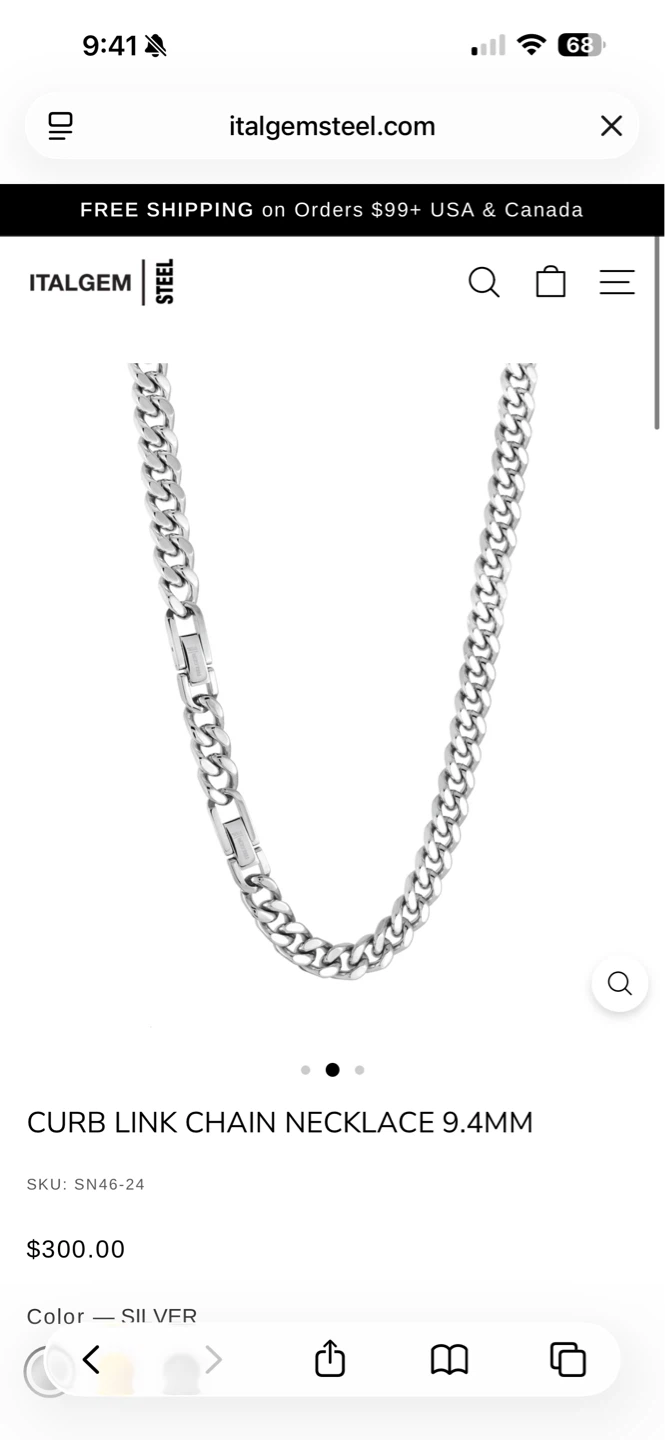 Curb Chain Necklace