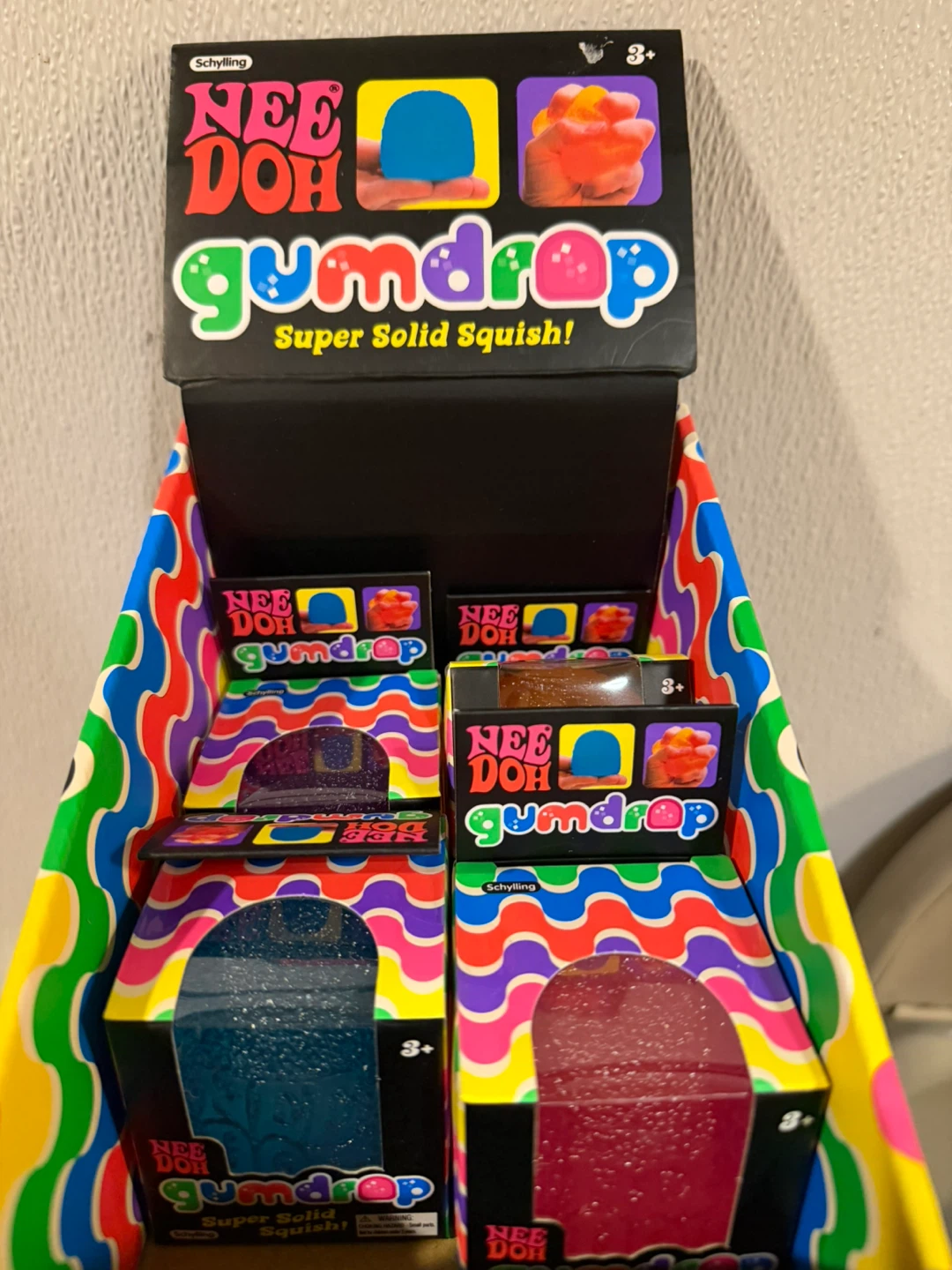 Nee Doh Gumdrop Super Solid Squish Toy