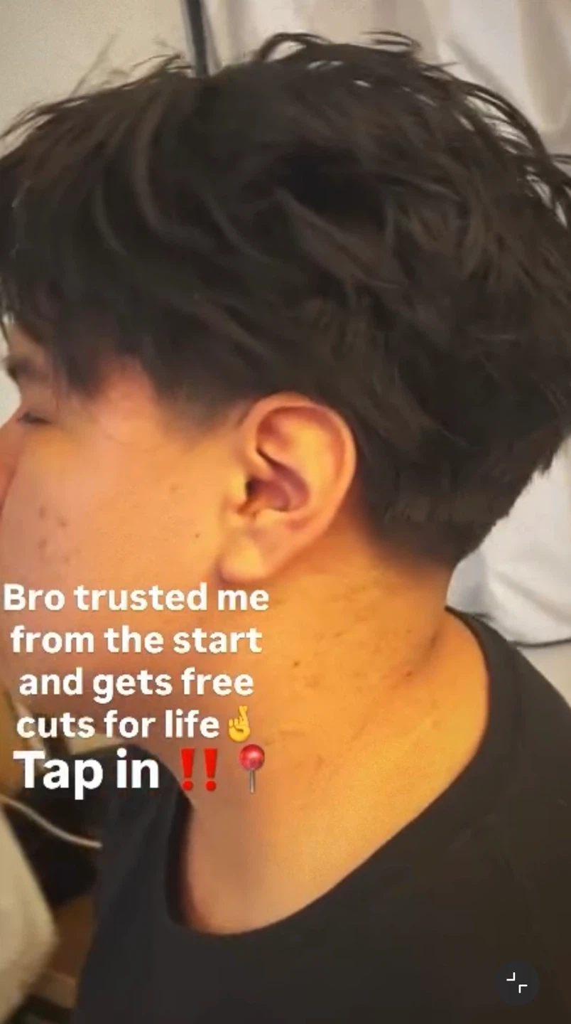 Free haircuts