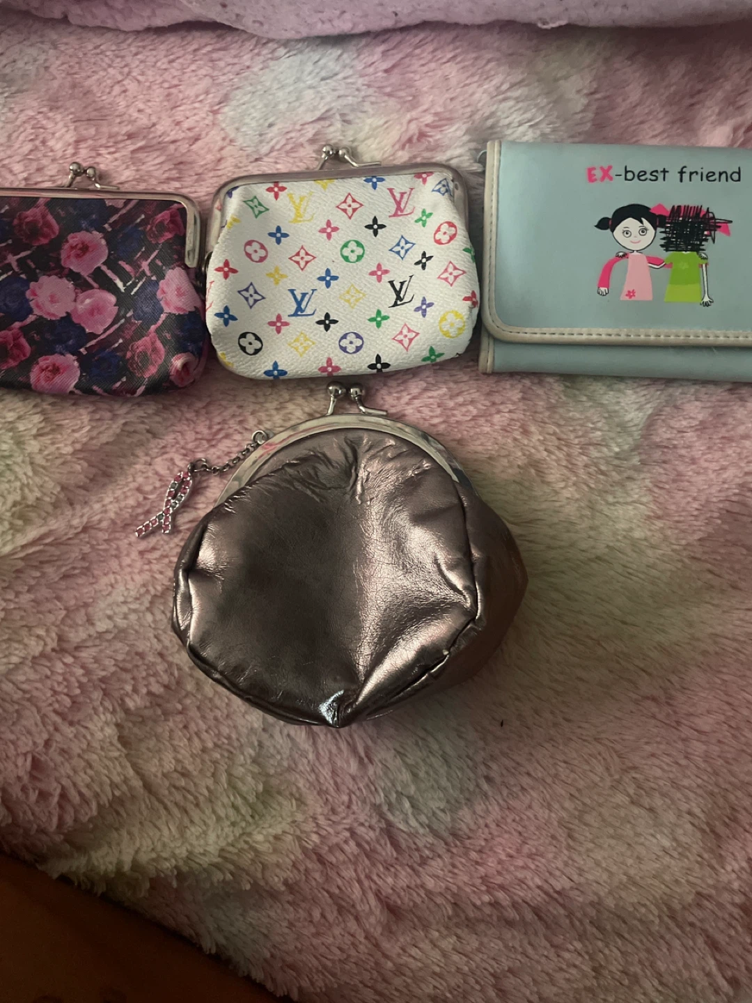 Set of 4 Coin Purses $1 each
