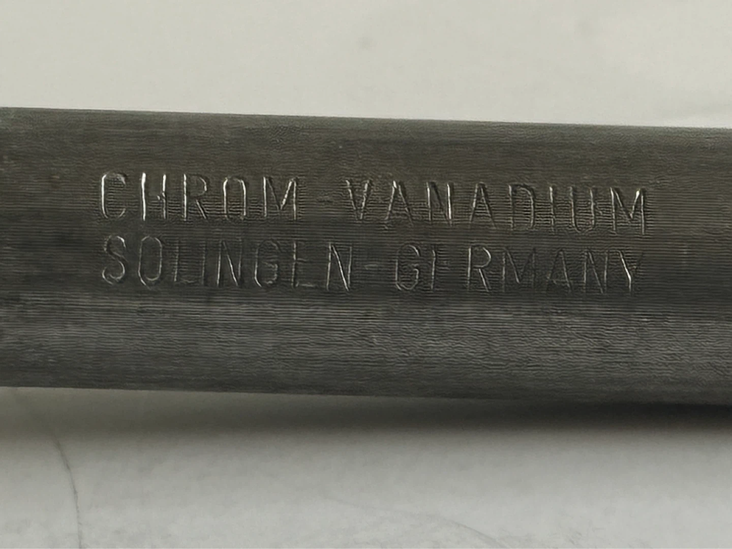 chrom-vanadium solinger germany butchers steel - photo 5