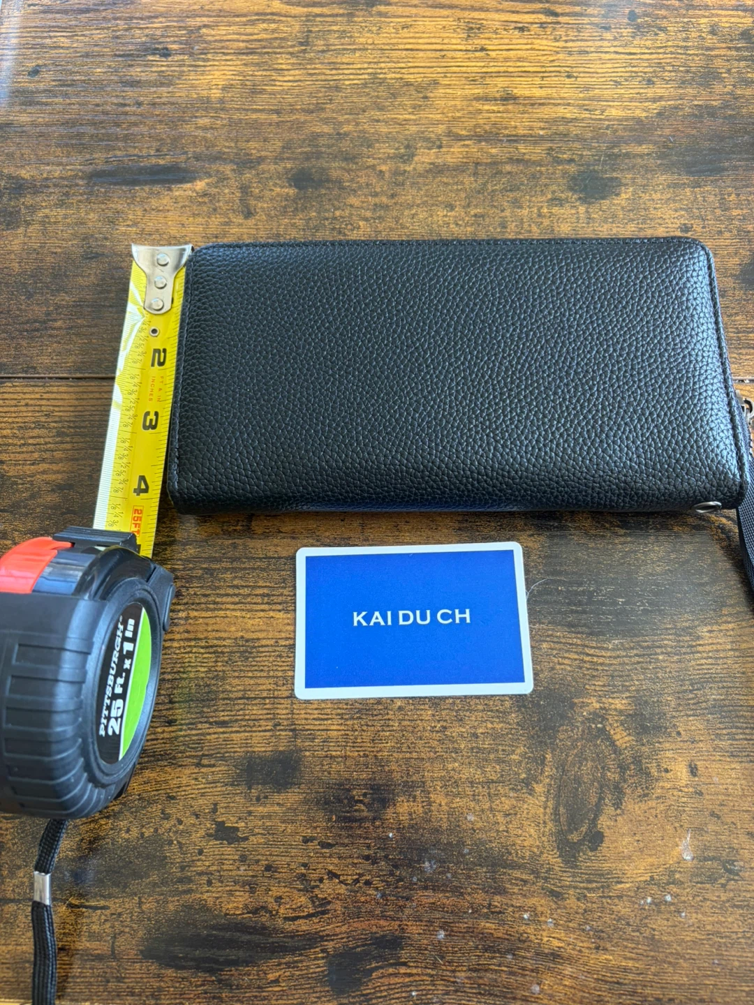 Black Zip Around Wallet/wristlet - photo 2