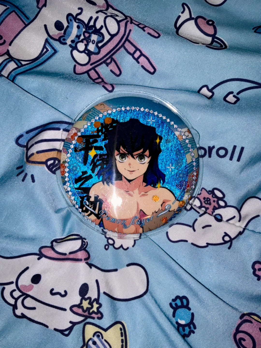 Demon Slayer Inosuke Button Badge