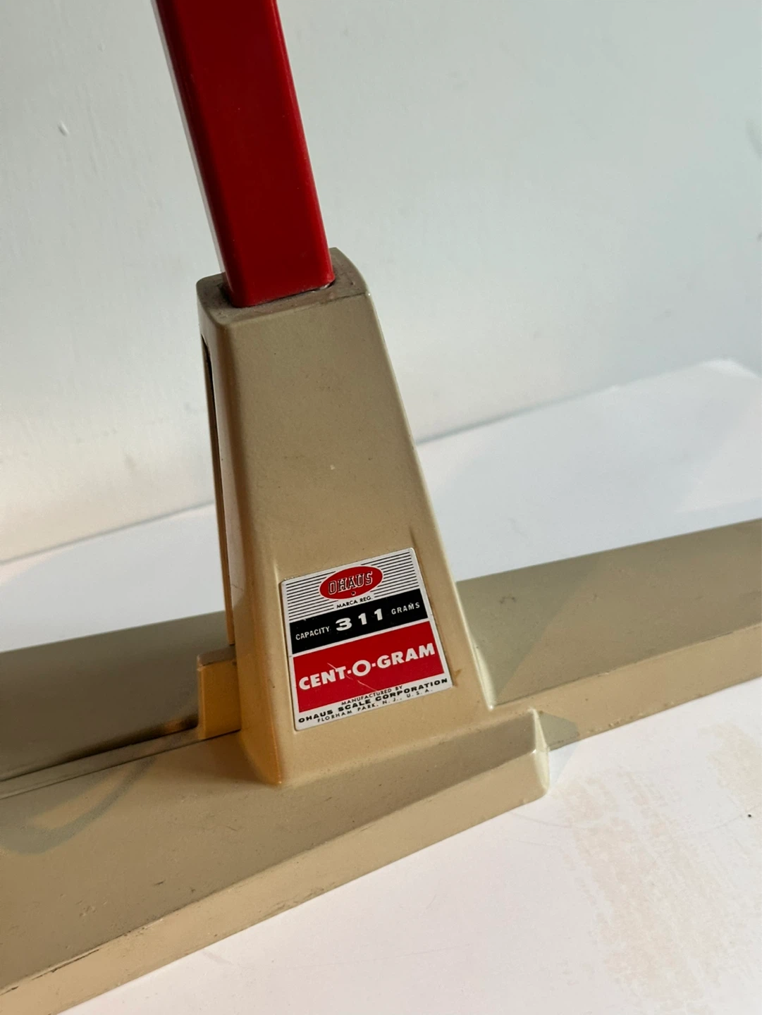 vintage cent-o-gram scale 311 gram capacity - photo 3