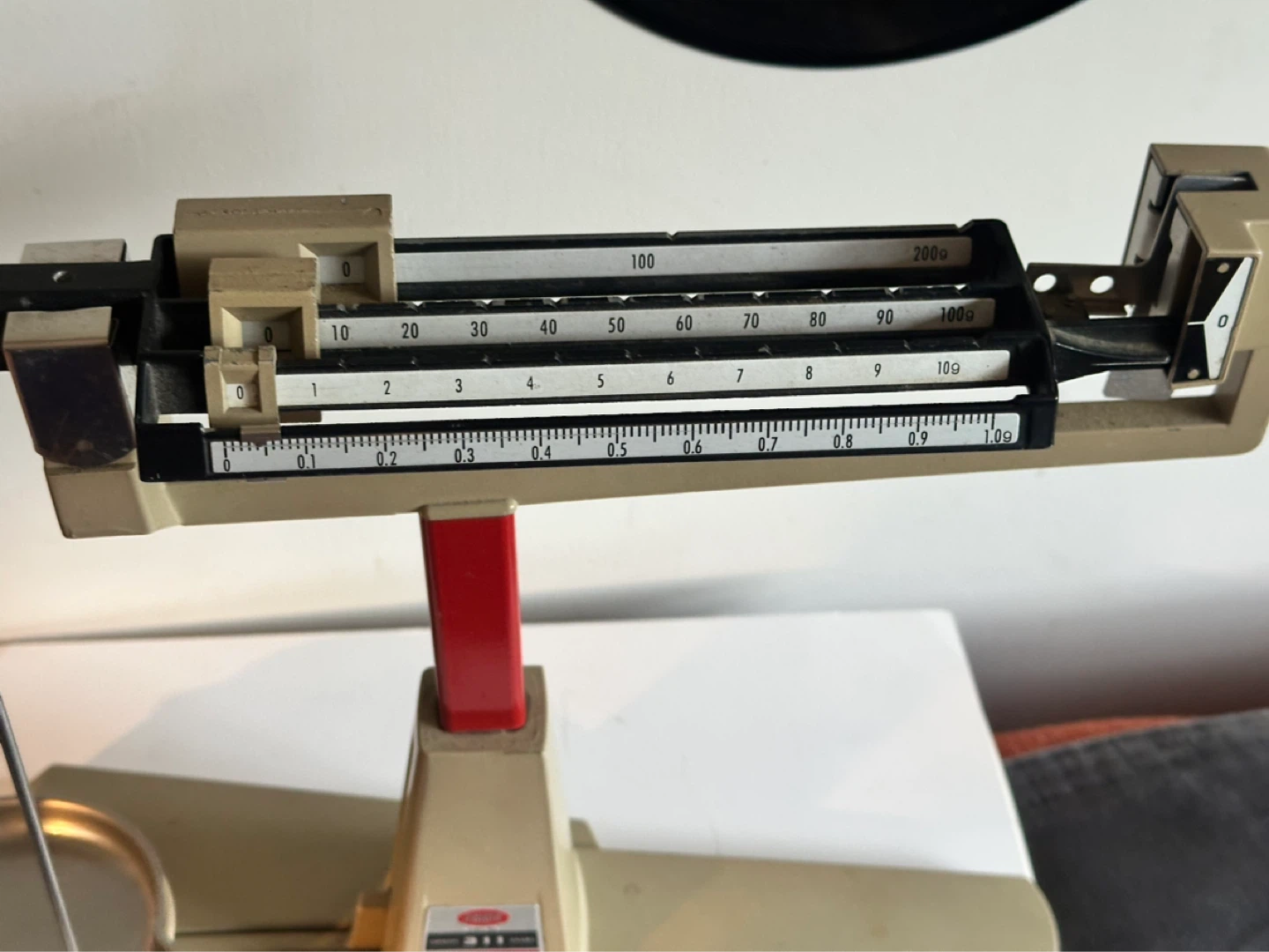 vintage cent-o-gram scale 311 gram capacity - photo 4