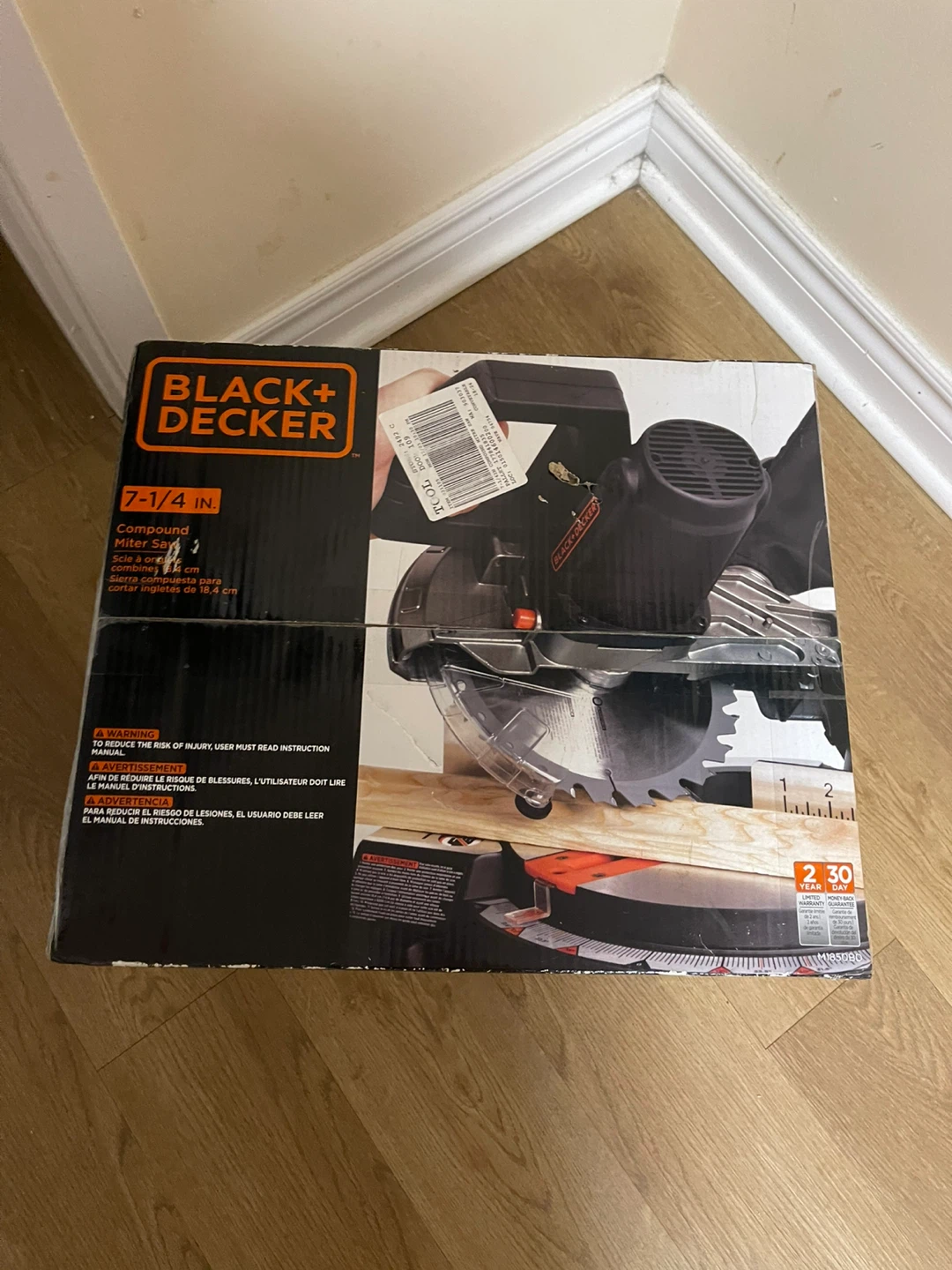 Black+Decker 7-1/4" Compound Miter Saw - photo 2