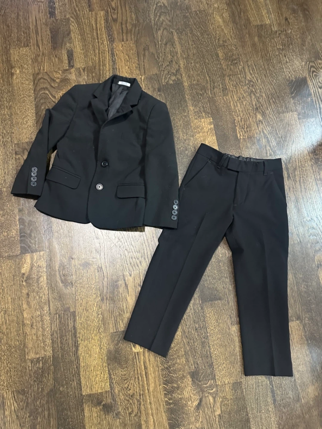 Calvin Klein Black Suit Set - Size 4
